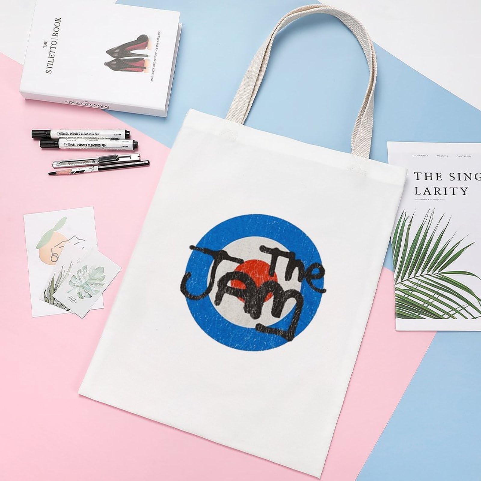 Amazon.co.jp: トートバッグ The Jam ジャム ロック バンド