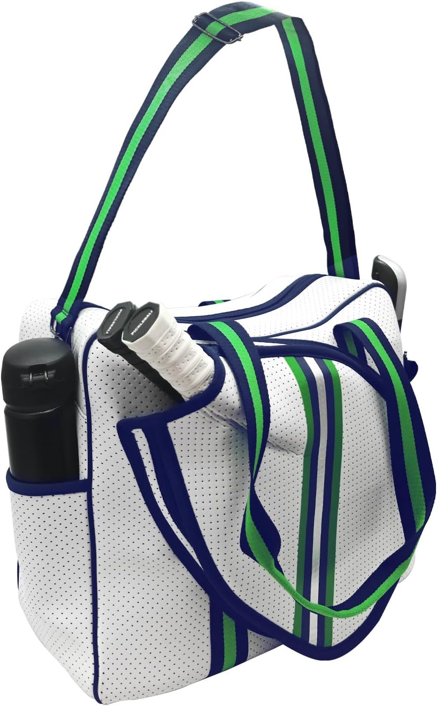 Pickleball Bag （15.75 * 13.39in），Pickleball Bags for Women （Portable or Shoulder），Cute Pickleball Bags（Portable Fashion, Simple and Versatile）