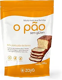 Zaya Bread Mix - Mix Para Pão De Forma Sem Glúten