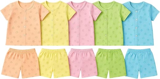 New Born Baby Unisex Breathable Cotton Sleeveless Button Jhabla Dress | Boy &amp; Girl Baby Clothe Size From 3 Months | Jabala...
