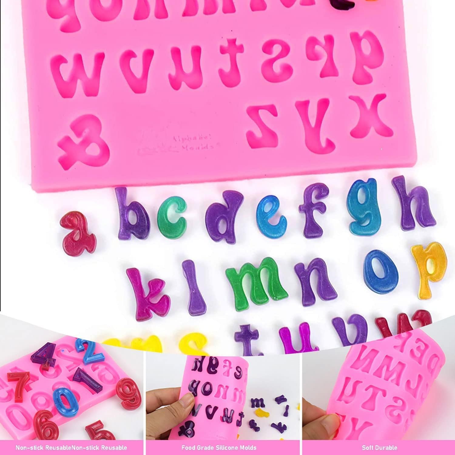 Siliconen Chocolade Vormen - Silikomart Choco ABC