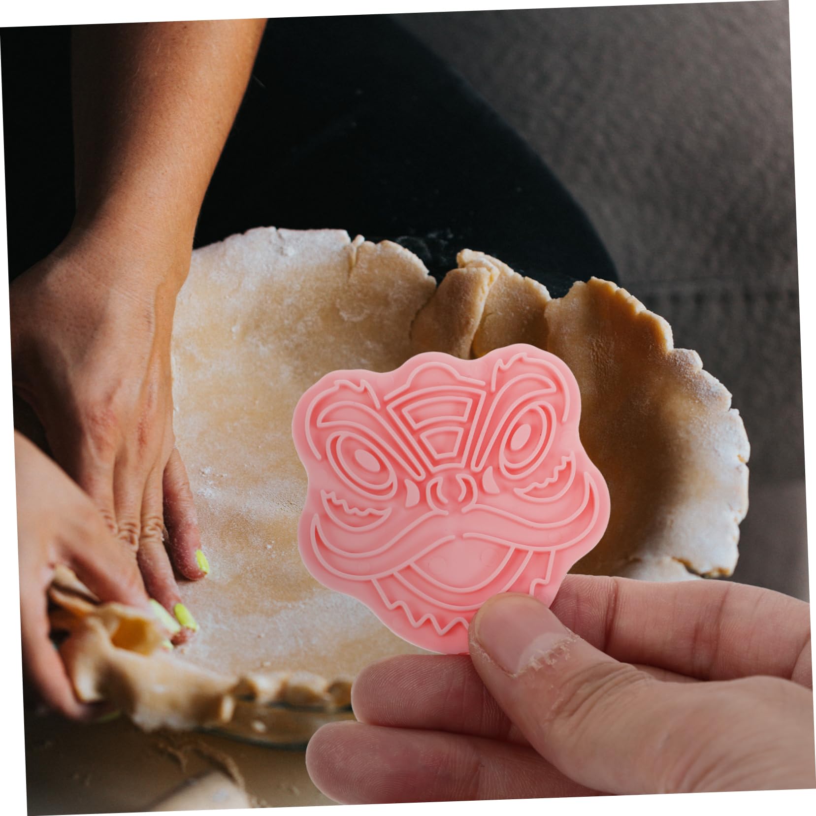 TOPBATHY 40 Stk Schablonen für das neue Jahr neujahrsgeschenke neujahr geprägte Keksausstecher Backformen für Käse weihnachtsdeko Gebäck Keksform für die Küche Kekspressformen