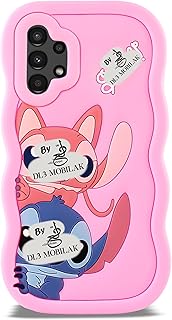 دلـع موبايلك حافظة لهاتف سامسونج جالاكسي A32 4G، تصميم شخصية كرتونية ثلاثية الابعاد لطيفة، غطاء كاواي من السيليكون الناعم المقاوم للصدمات للبنات والاولاد والنساء والمراهقين - جراب موبايل مرح ورائع