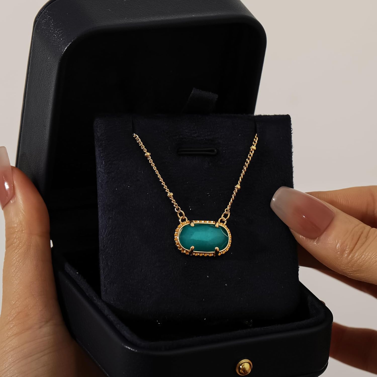 Birthstone Necklace for Women Dainty Gold Necklace Fashion Jewelry 14k Gold Plated Gift - Image 5