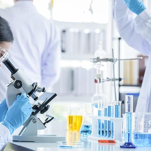 Miniatura 8 de YOKIVE 4 cilindros graduados de medición, tubo cilíndrico de plástico con marcado métrico de 2 lados, ideal para medición química, ideal para