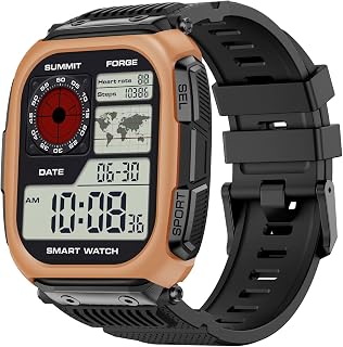 DM66 Smart Watch with Bluetooth Calling, GPS, 5ATM | Heart Rate Monitoring, Step & Calorie Tracker, Sports Mode