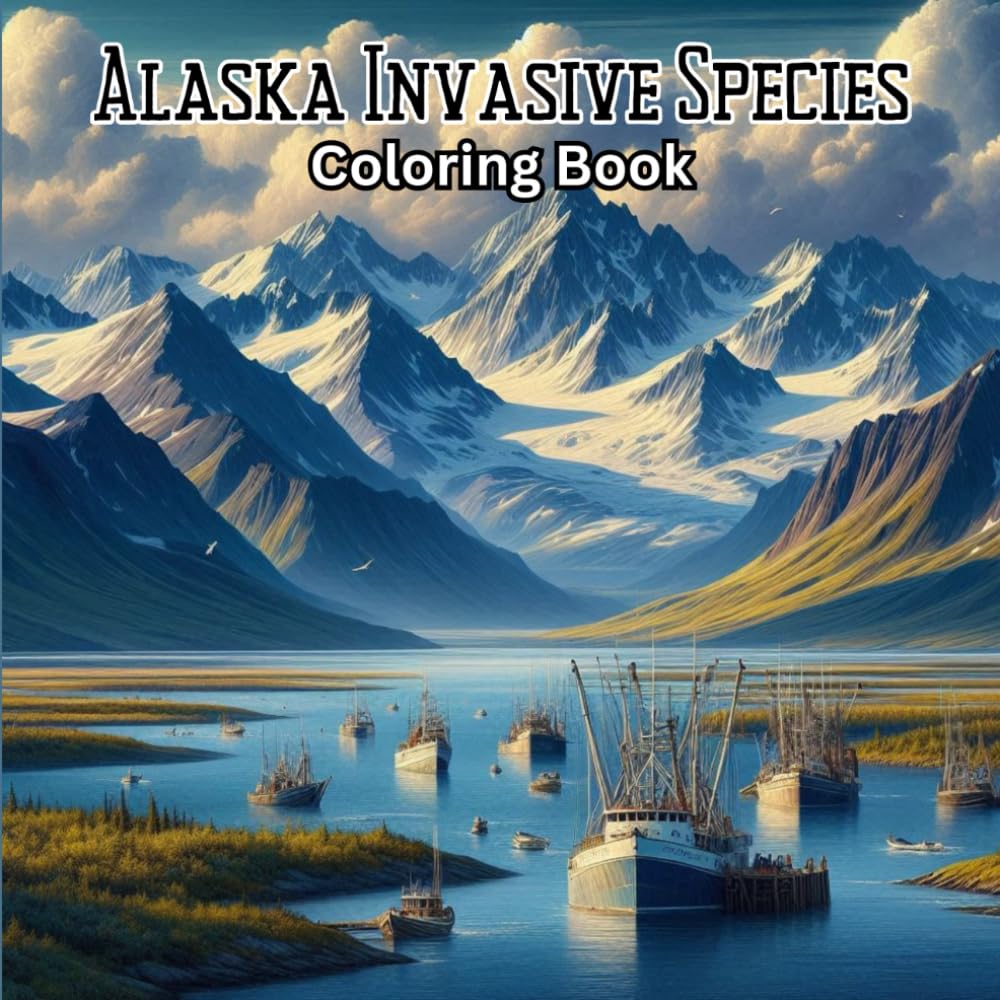 Alaska Invasive Species Coloring Book: Learn about Alaska's invasive species with these beautiful illustrations of invasive species.
