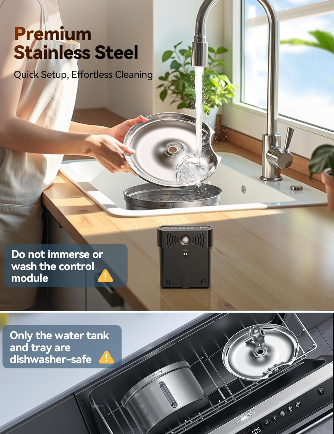 Premium Stainless Steel for Quick Setup and Effortless Cleaning