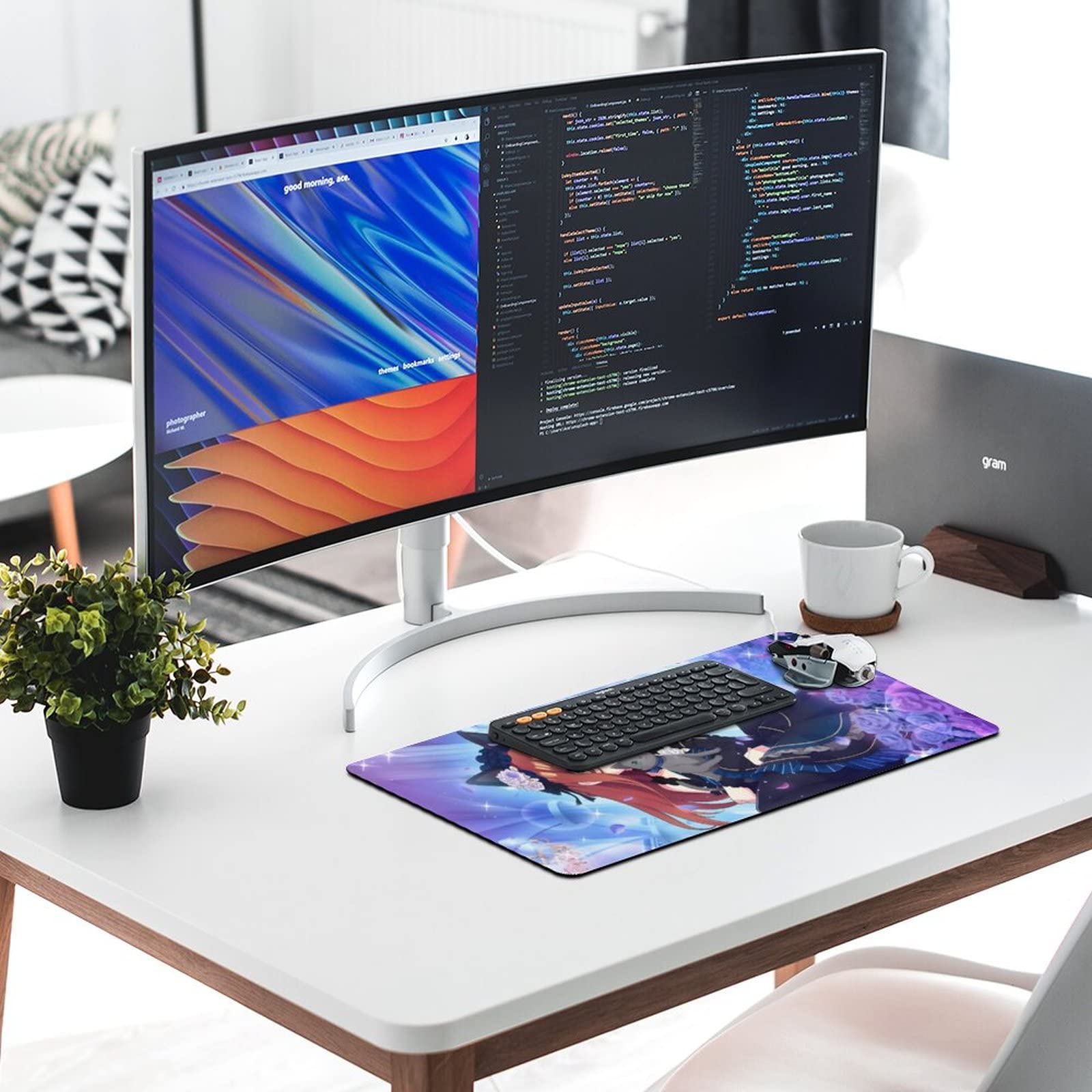 Amazon.co.jp: 五等分の花嫁 中野三玖 ゲーミングマウスパッド 大型