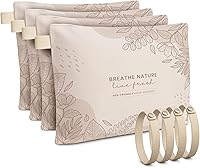 Vista 11 de Roonin Absorbedor de olores de carbón activado, bolsa purificadora de aire de carbón de bambú, bolsas de carbón activado, paquetes absorbentes