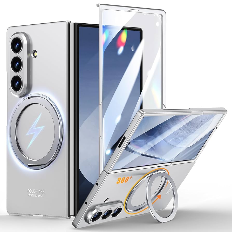 Amazon.co.jp: Galaxy Z Fold7 ケース Magsafe対応 360°回転