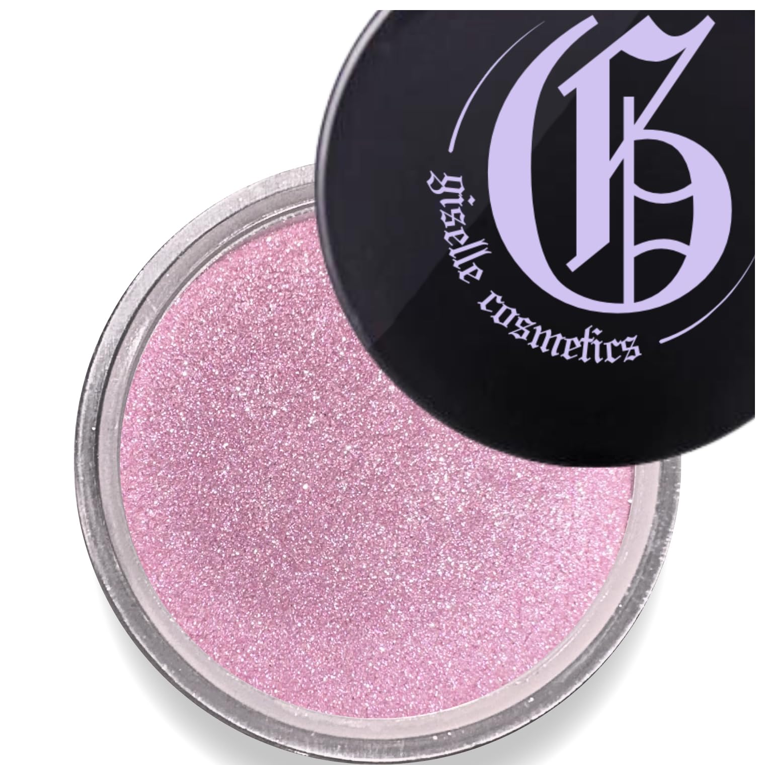 Baby Pink Organic Pink Eyeshadow - Non-Toxic, Talc-Free Shimmer Eyeshadow Powder for Natural Look - Loose Glitter Pink Eyeshadow Palette - Mineral Makeup & Metallic Highlighter
