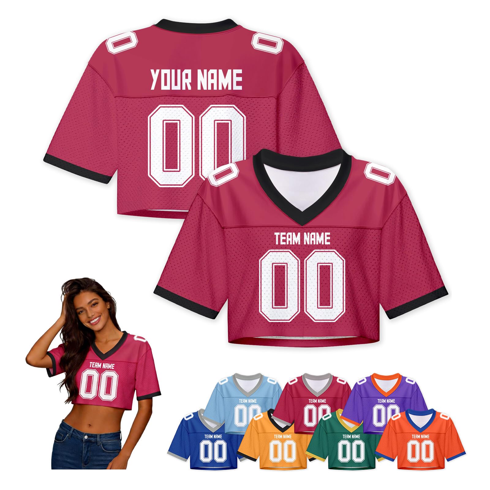 Custom College Women Football Jersey