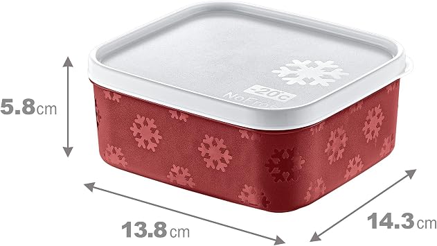 Smartware No Frost Storage Container 700 ML CARMEN RED