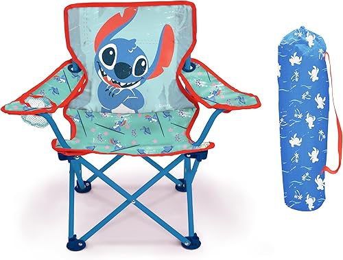 Miniatura 5 de Lilo & Stitch JAKKS Pacific - Silla plegable para niños, silla plegable para parque, deportes o patio, incluye bolsa de transporte, por JAKKS