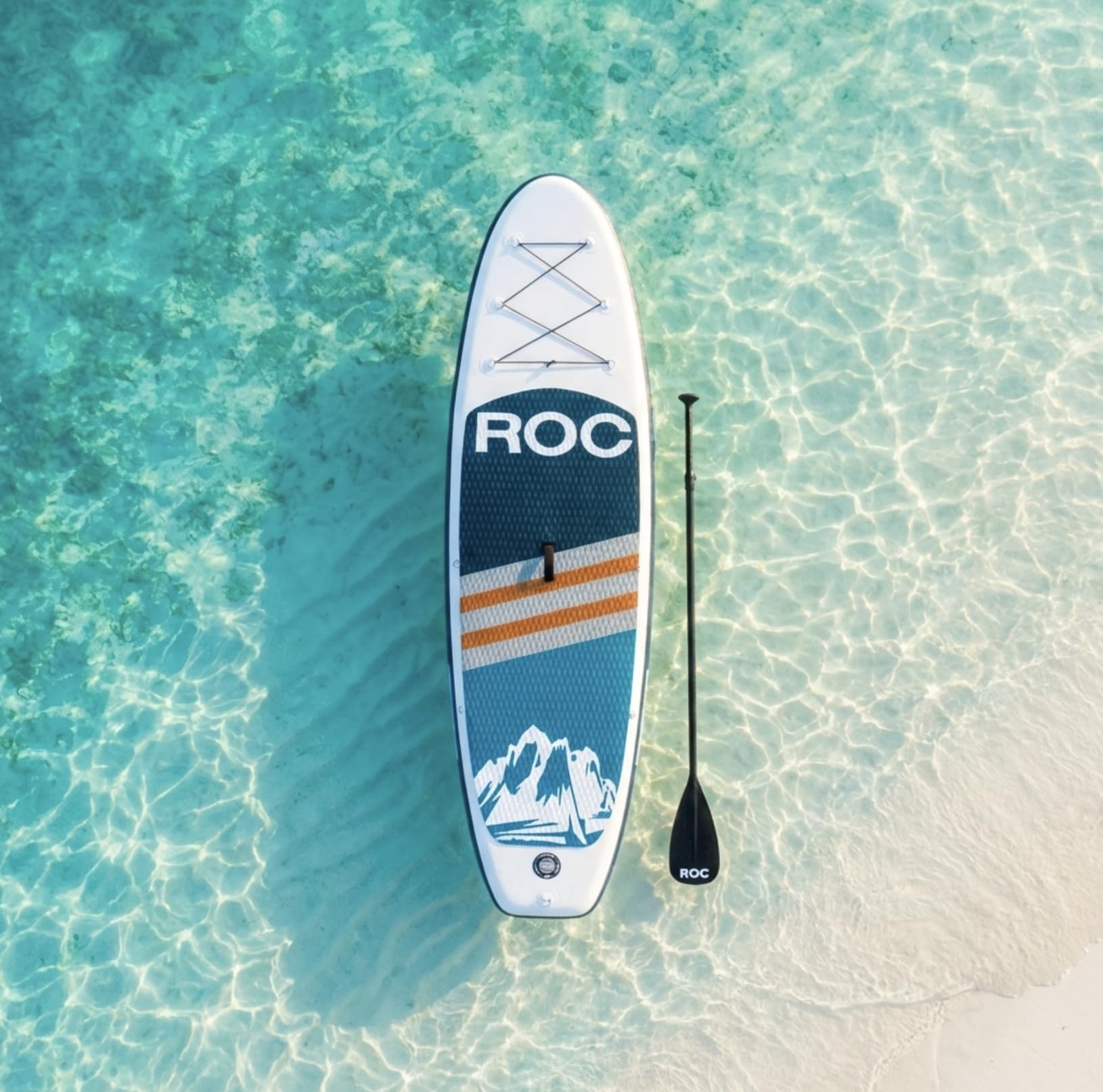 Roc スタンドアップパドル　SUP Amazon | Roc 空気注入式スタンドアップパドルボード 10フィート6