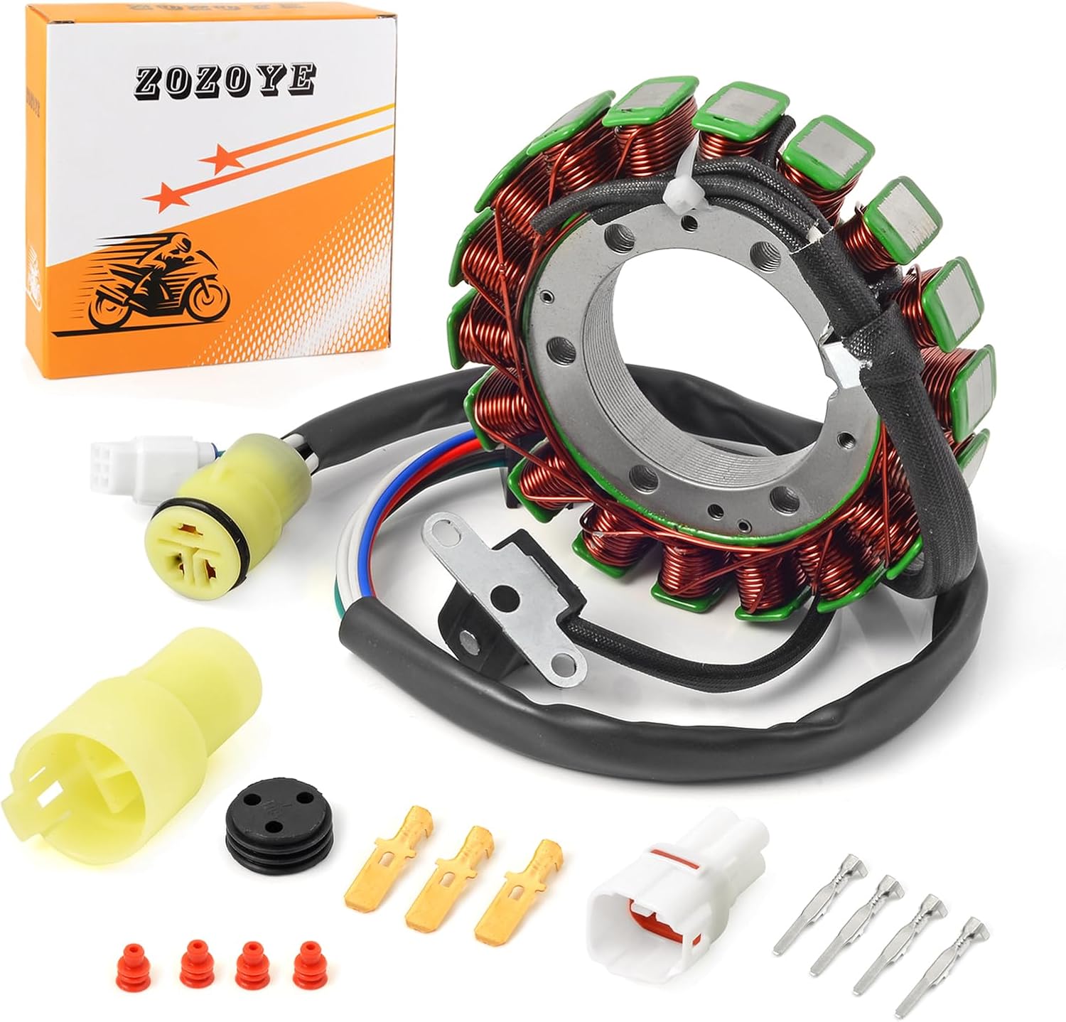 Stator For YAMAHA Grizzly Bruin WOLVERINE 350 Grizzly Rhino 660 Kodiak 400 450 Grizzly 400 450 Wolverine 450