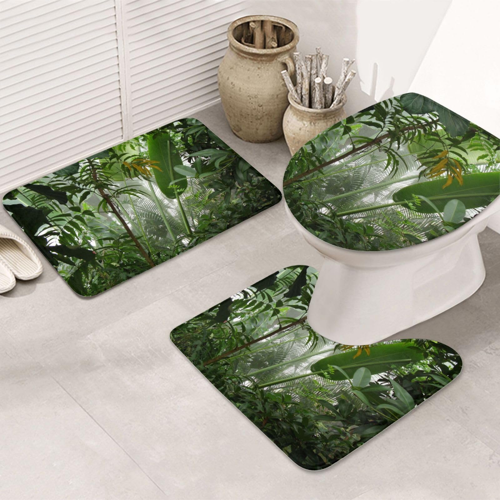 Tapis de bain absorbants en microfibre pour sécuriser et sécher le sol de la salle d'eau