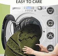 Vista 48 de VClife funda boho de sofá de felpilla para sofá seccional, funda antideslizante para sofá de 2 plazas, protector para mascotas con borlas, funda