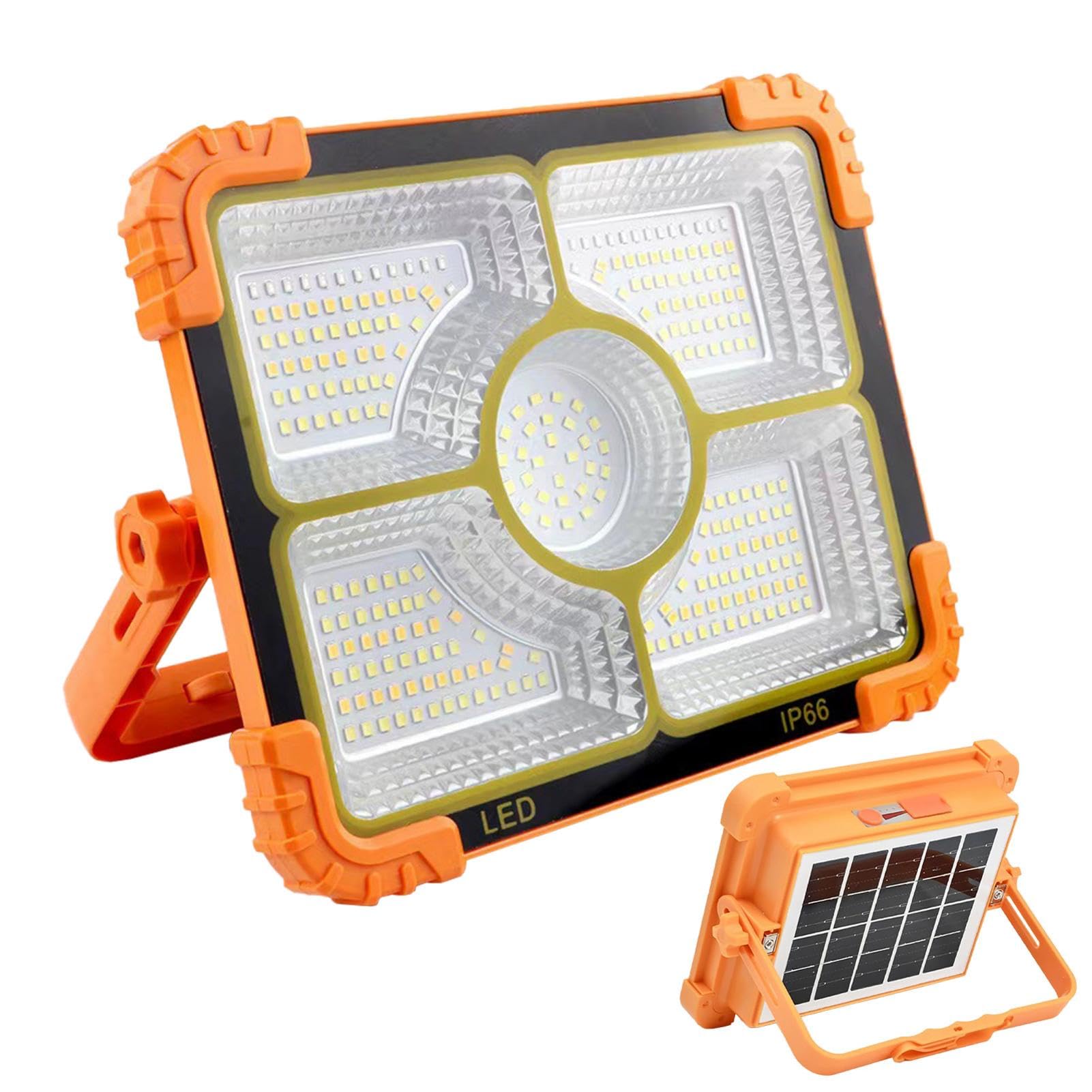 Luz De Trabajo Led Portátil Exterior Impermeable, Lámpara Pie