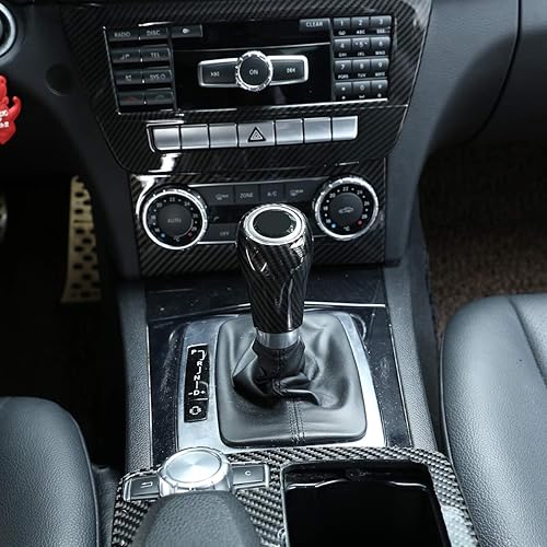 Miniatura 4 de YIWANG Pegatinas de botón de bloqueo de puerta de coche de aleación de aluminio 4 unids para Mercedes Benz Clase E W212 GLK X204 GLS GLE ML Clase