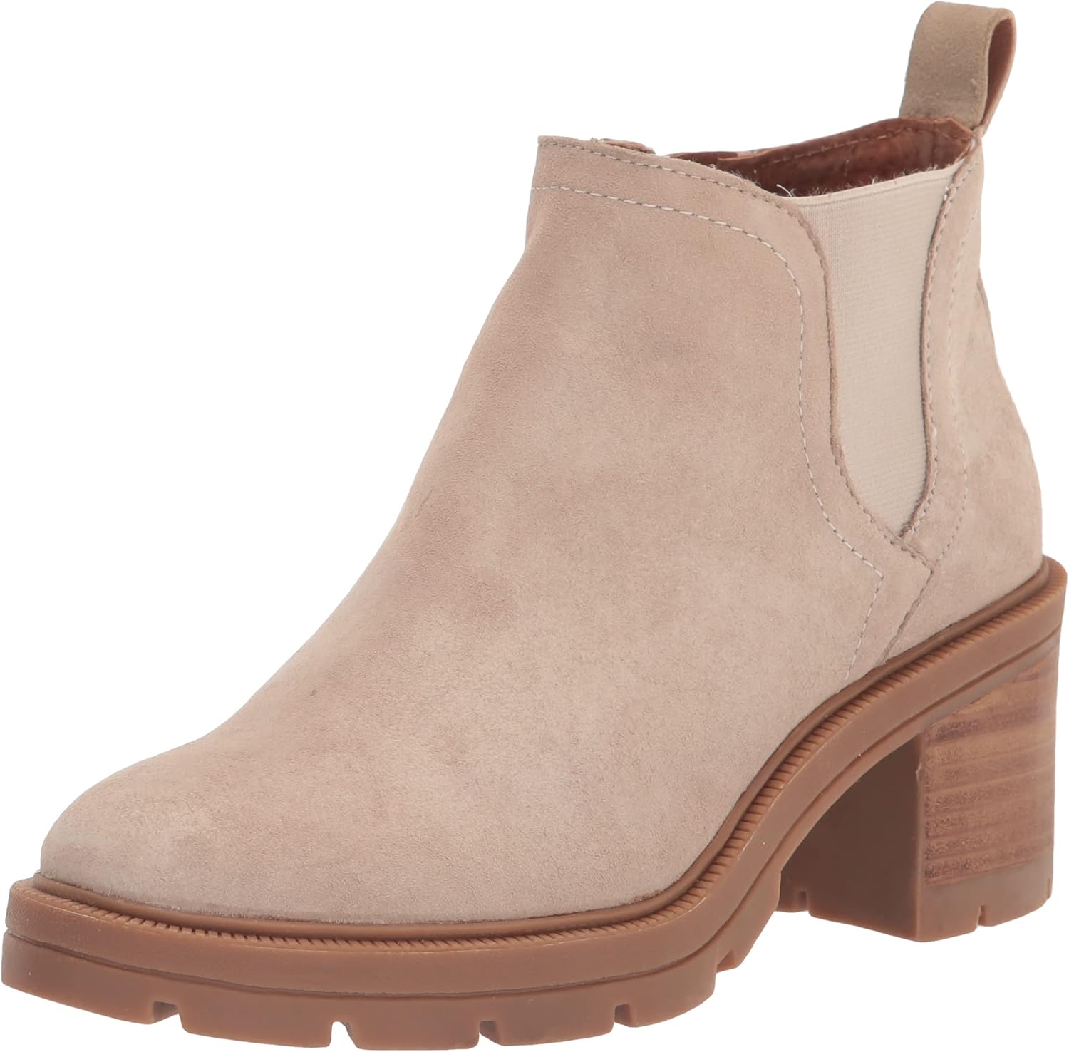 Lucky Brand Women's SUMAH Ankle Boot, Dune, 12
