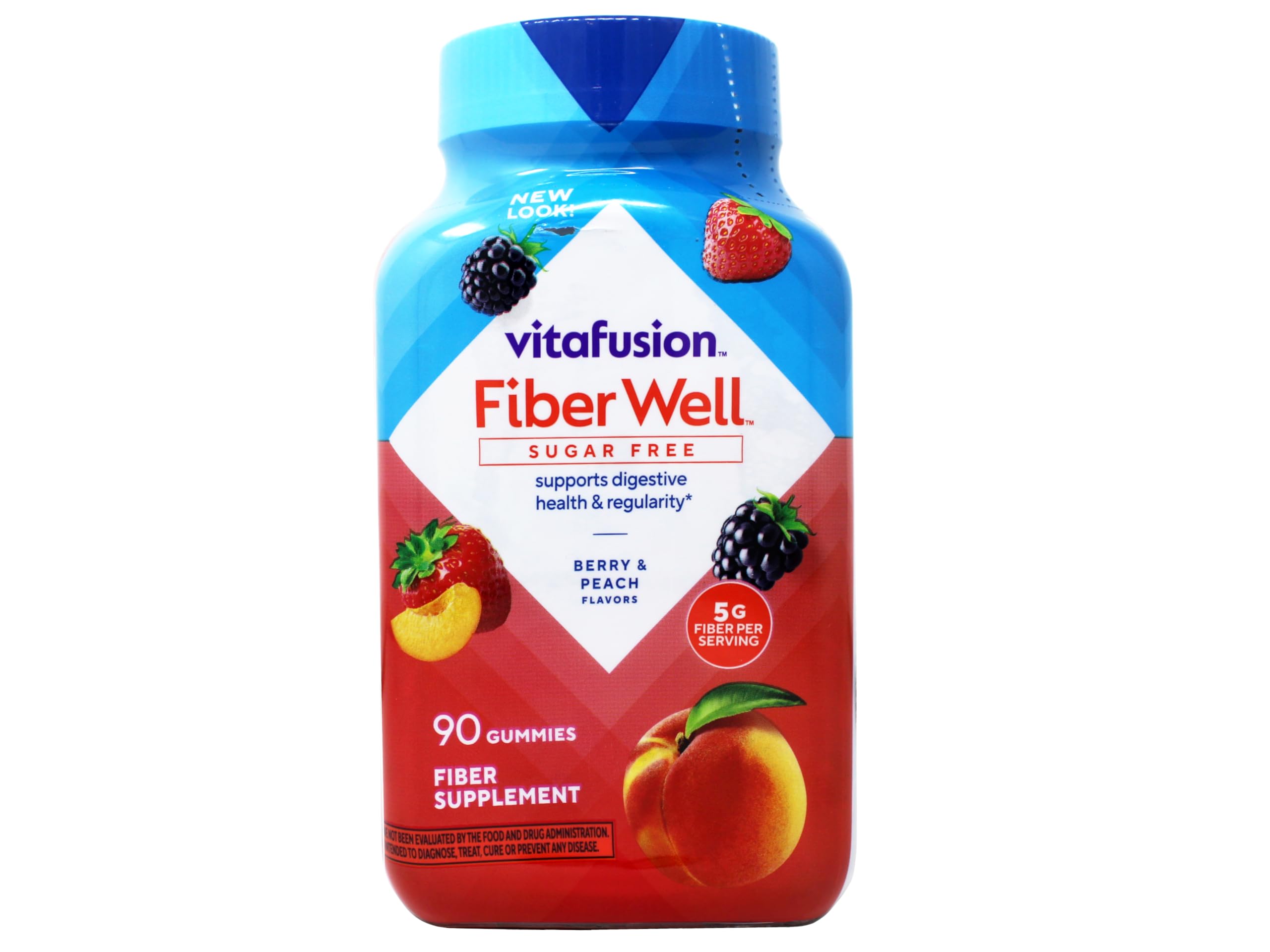 Vitafusion Fibre Well Fibre Supplement Gummies, 90 Gummies