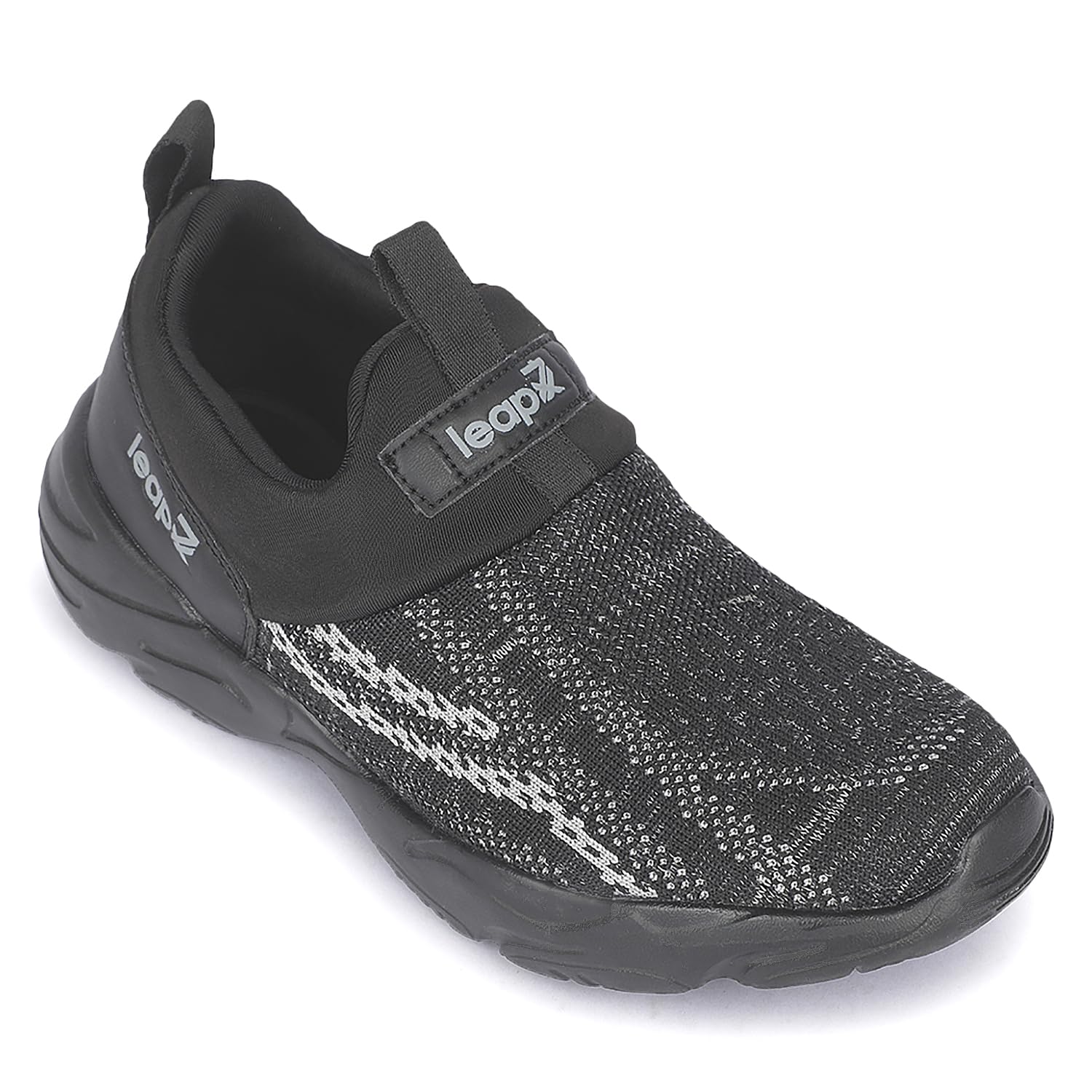 LEAP7X JIMNY-50 Black & Sky Blue Sports Non Lacing Running Shoes for Women-image-37