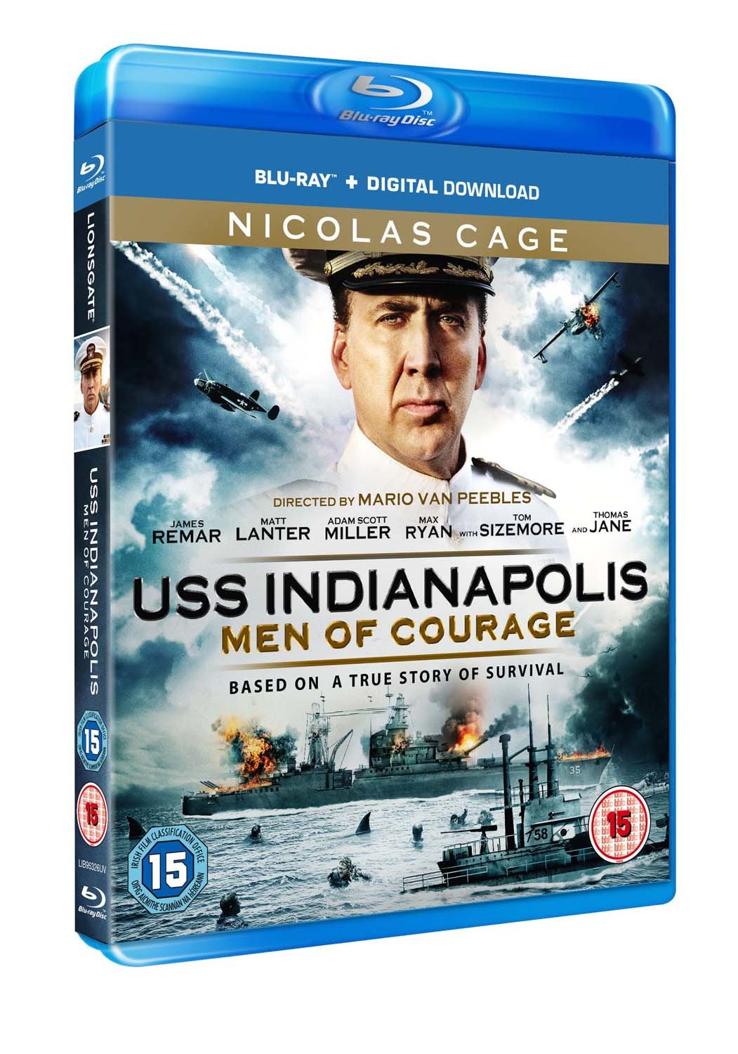 USS Indianapolis Blu-ray soluciona la falta de cine histórico de importación