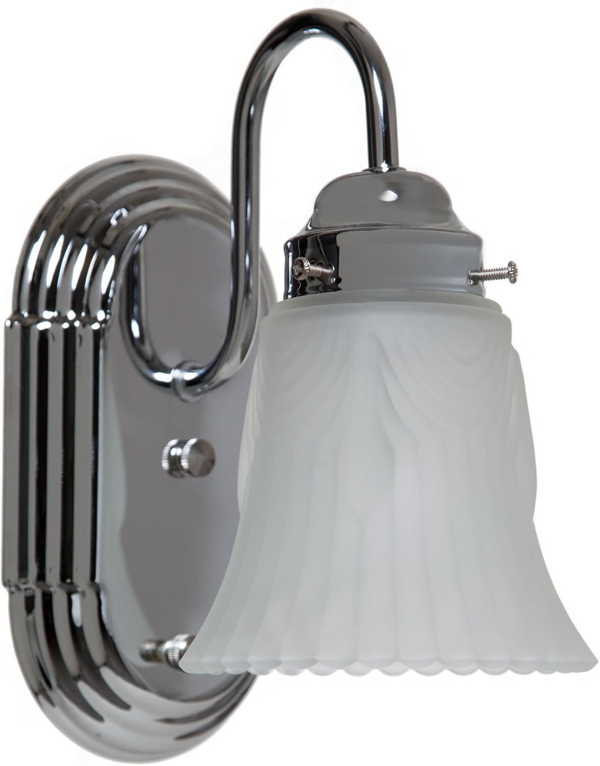 Boston Harbor RF-V-026-CH3L 1-Light Vanity Fixture, Chrome