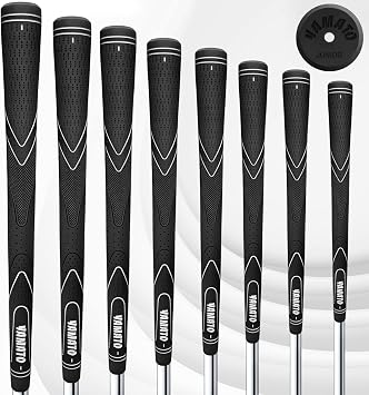 Yamato Junior Golf Grips Kids & Youth Golf Club Grips - 8 Pack Of High-Quality Junior Golf Grips For Perfect Swing