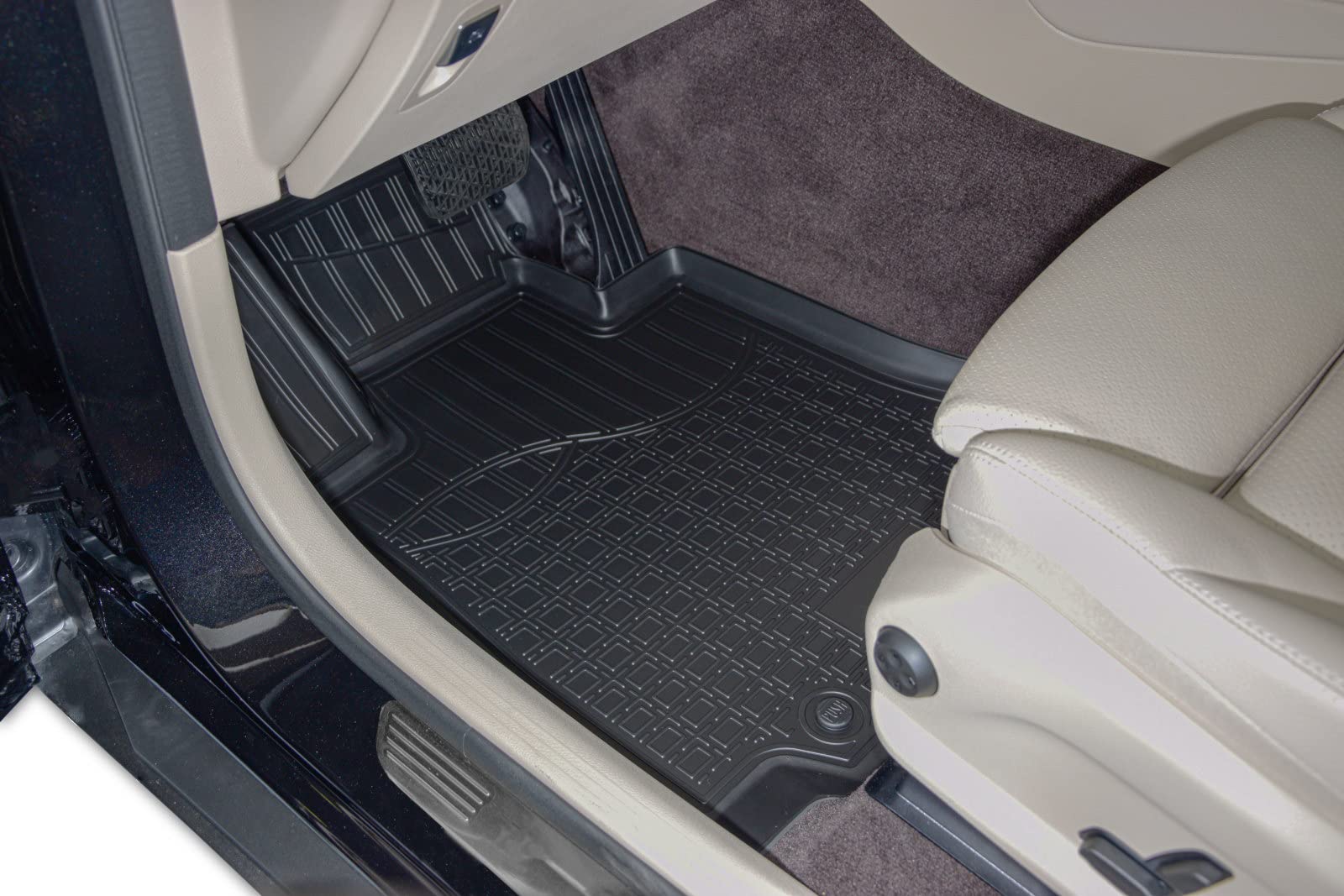 Set da 4 Tappetini in velours AMG per GLC – Crema Diesel