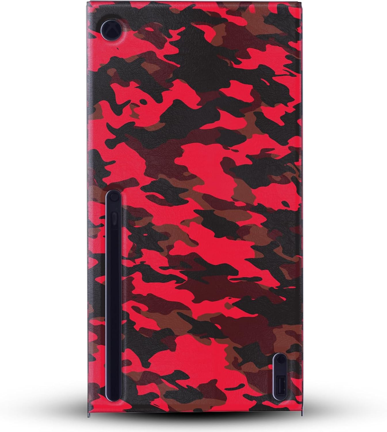 Head Case Designs Red Camo Camouflage Game Console Wrap and Game Controller Skin Bundle Compatible With Xbox Series X