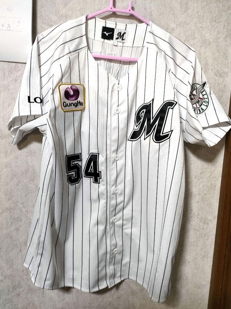 千葉ロッテマリーンズ レプリカユニフォーム 54 LAIRD Oサイズ 【公式