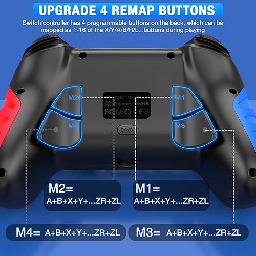 Miniatura 2 de EUROA Controlador de interruptor compatible con controlador de interruptorSwitch LiteOLED, controlador Pro Switch para iOSAndroidPC, controladores