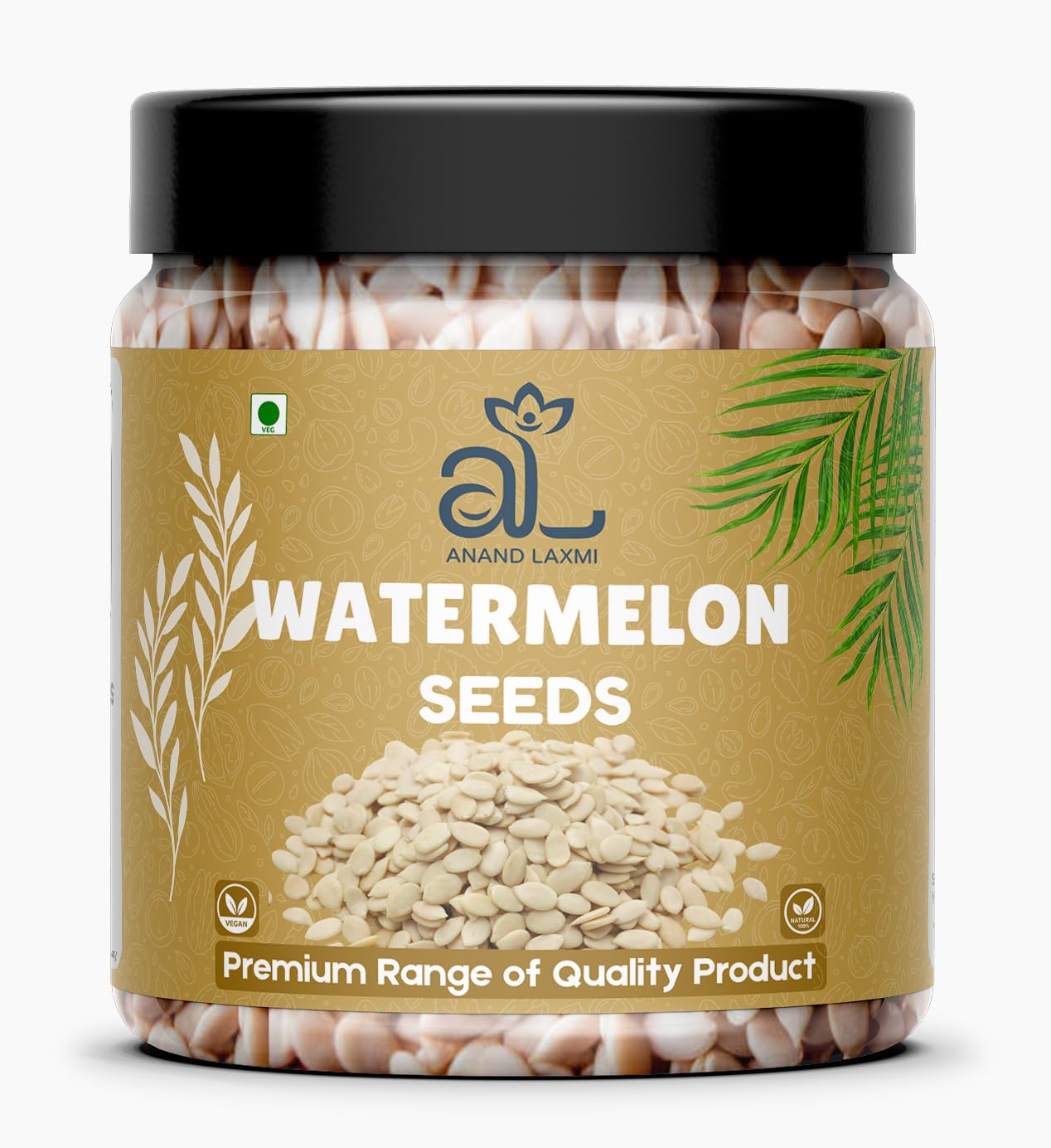 Seeds Combo 250 Gms Each Pumpkin, Watermelon, Sunflower & Flax Seeds | Natural, Gluten-Free Healthy Seeds for Eating | Superfoods Seed Mix High in Fiber & Protein | Perfect for Gifting | 250 X 4 = 1Kg - Image 2 thumbnail