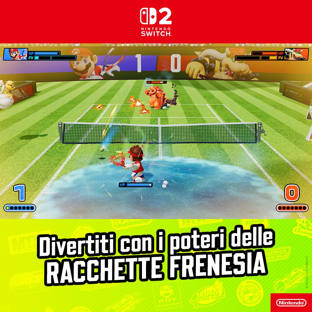 Mario Tennis Fever - Nintendo Switch 2 - Ed. Italiana - Versione su scheda - 3