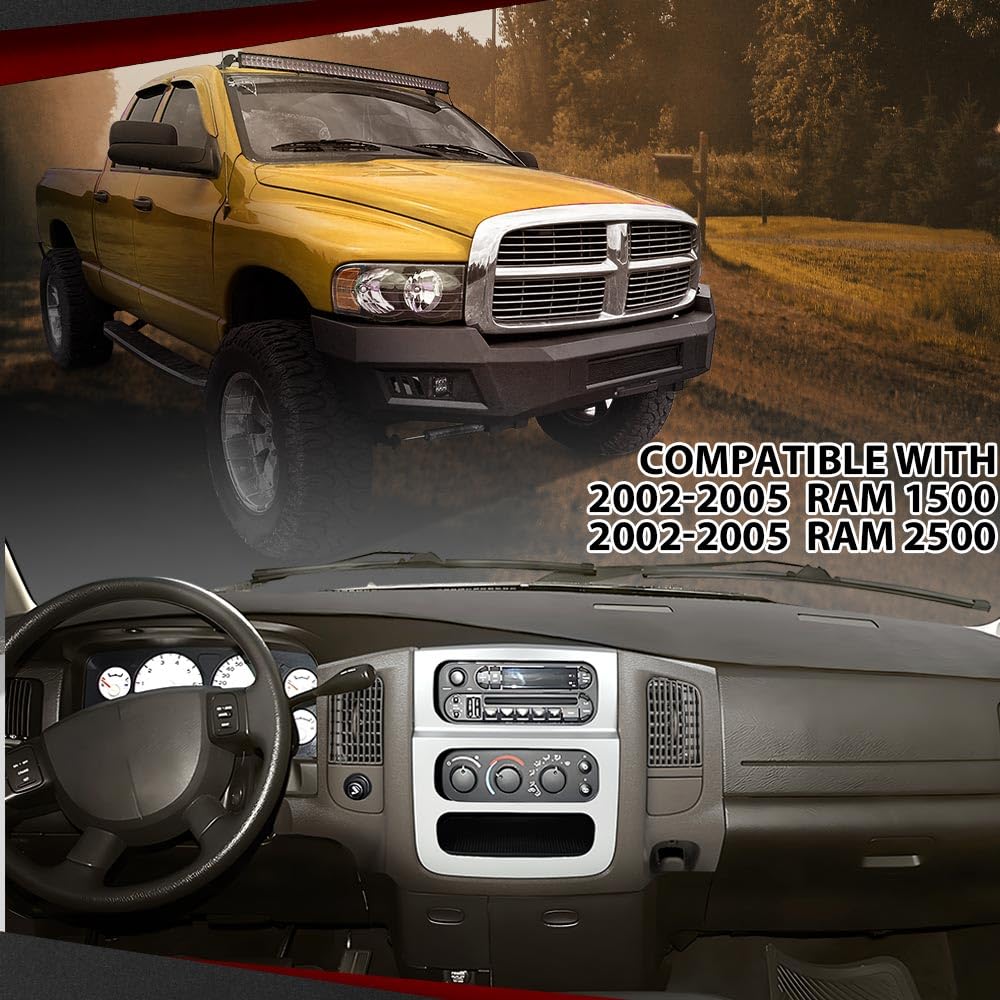 For 2002-05 Dodge Ram 1500 2500 Dashboard Dash Pad Replacement Dark Slate Gray E - Foto 7