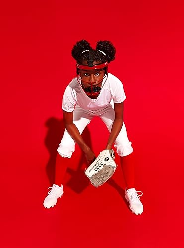 Miniatura 4 de RIP-IT Defense Pro - Máscara facial de softbol  La más avanzada y protectora, ligera, extra cómoda con acolchado que absorbe la humedad