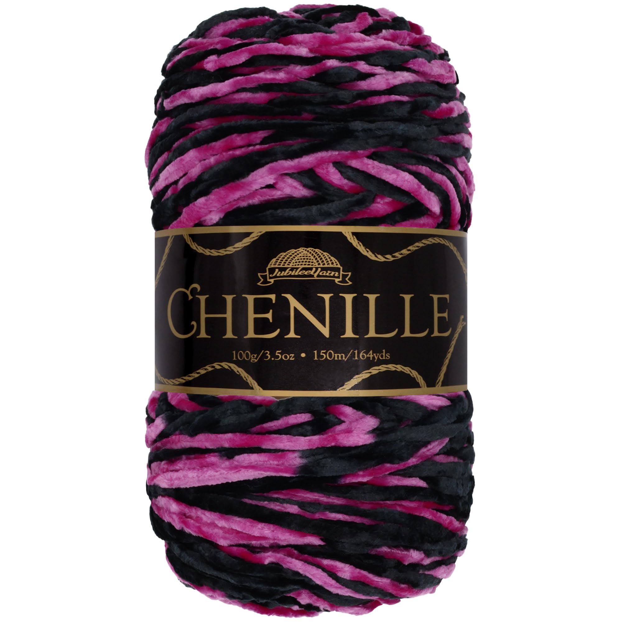 JubileeYarn Chenille Yarn - Worsted Polyester - 100g/Skein - Avalon - 1 Skein — image 1