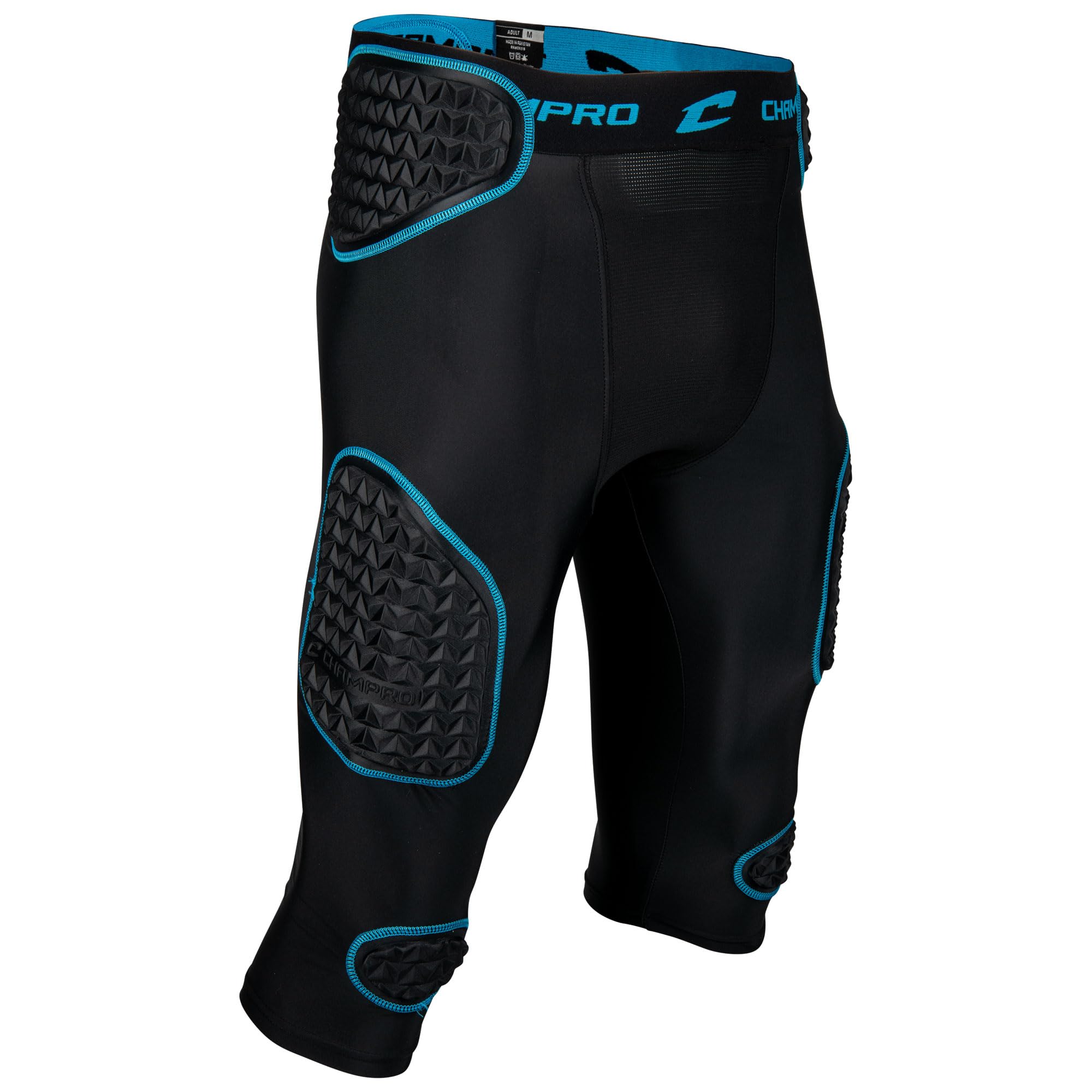 Champro Men's Bull Rush 7-Pad Girdle