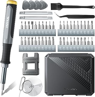 Wesdut 52in1 Precision Screwdriver Set, [Super Durable] Small Repair Kit, PC Accessories, PS5 Cleaning Kit, Tool Sets for ...