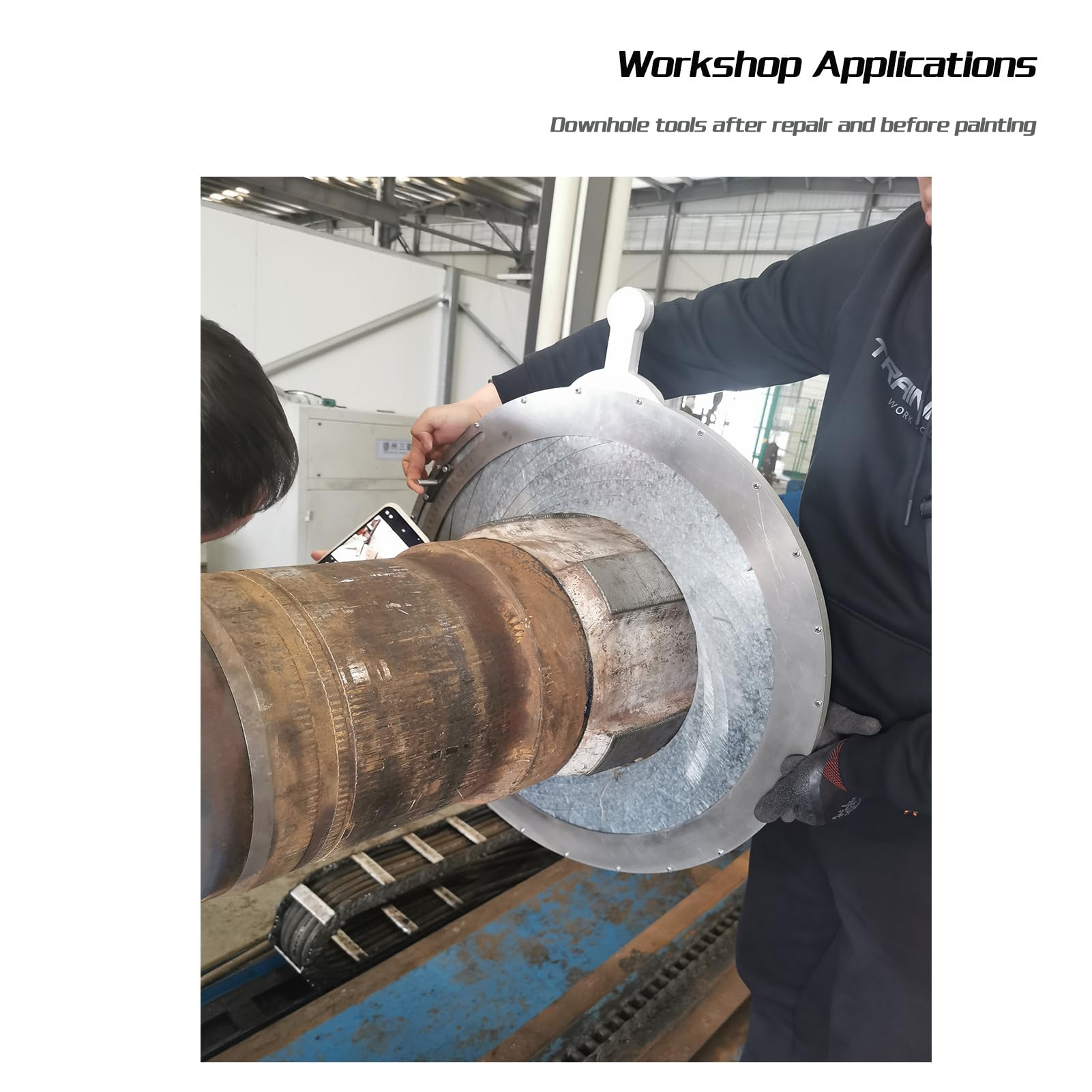 CEGBREU Oilfields Drill Bit Gauge Metric & Imperial Double Scale Down Hole Tools Wear Measurement On Tool Multiple Range Available Sr-15.7