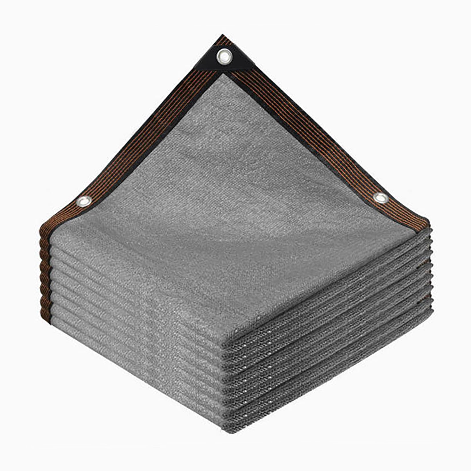 Exterior Red de Sombra con Ojales,Malla Sombreo y Ocultación | 90% de tasa de sombreado resistente a los rayos UV,transpirable, ligera y duradera,para invernadero,jardín,granero(4x6m)