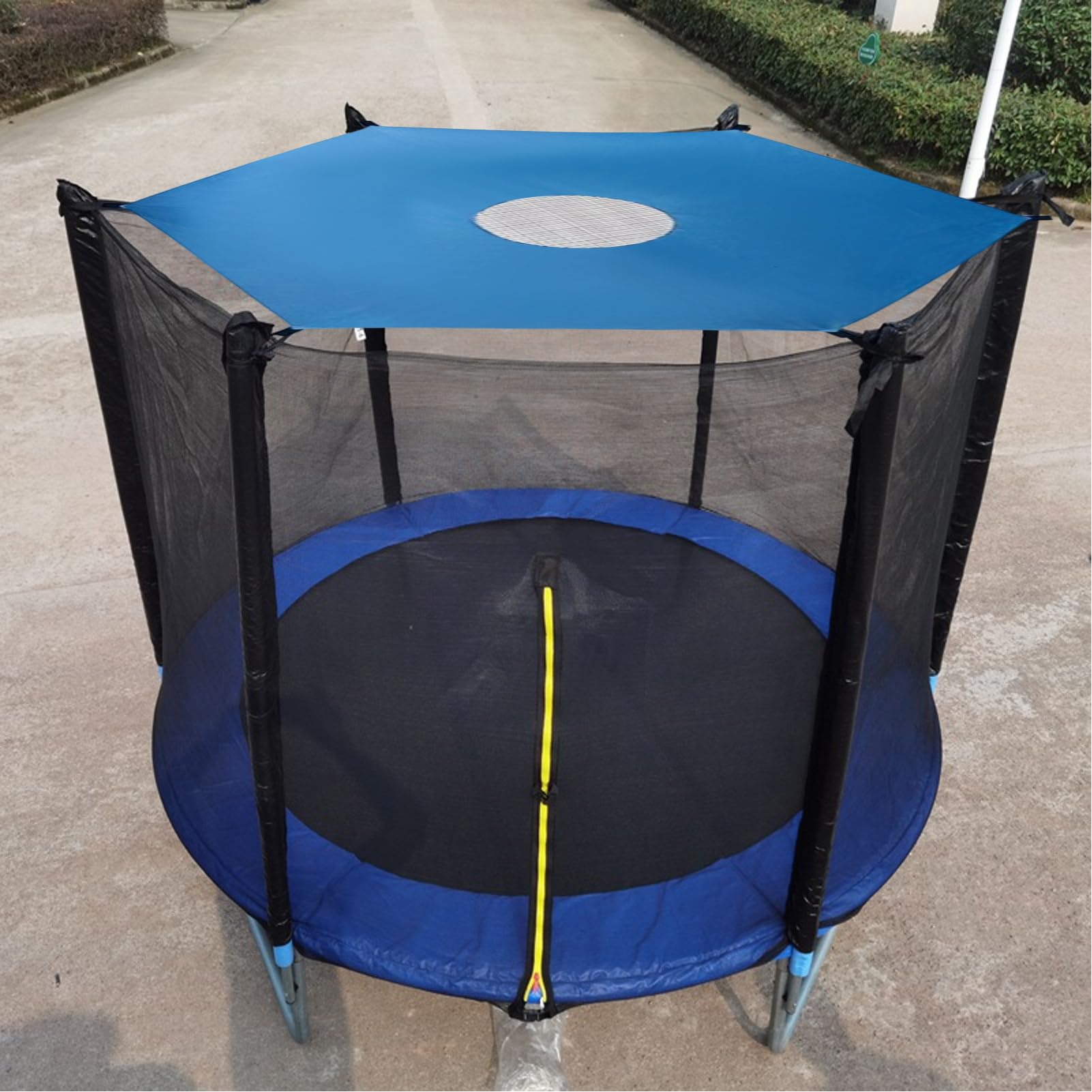 Trampoline Shade Cover, UV Resistant Waterproof Windproof, Weatherproof Trampoline Sun Shade For Backyard, Outdoor Canopy Cover, Outdoors, Garden, Playground