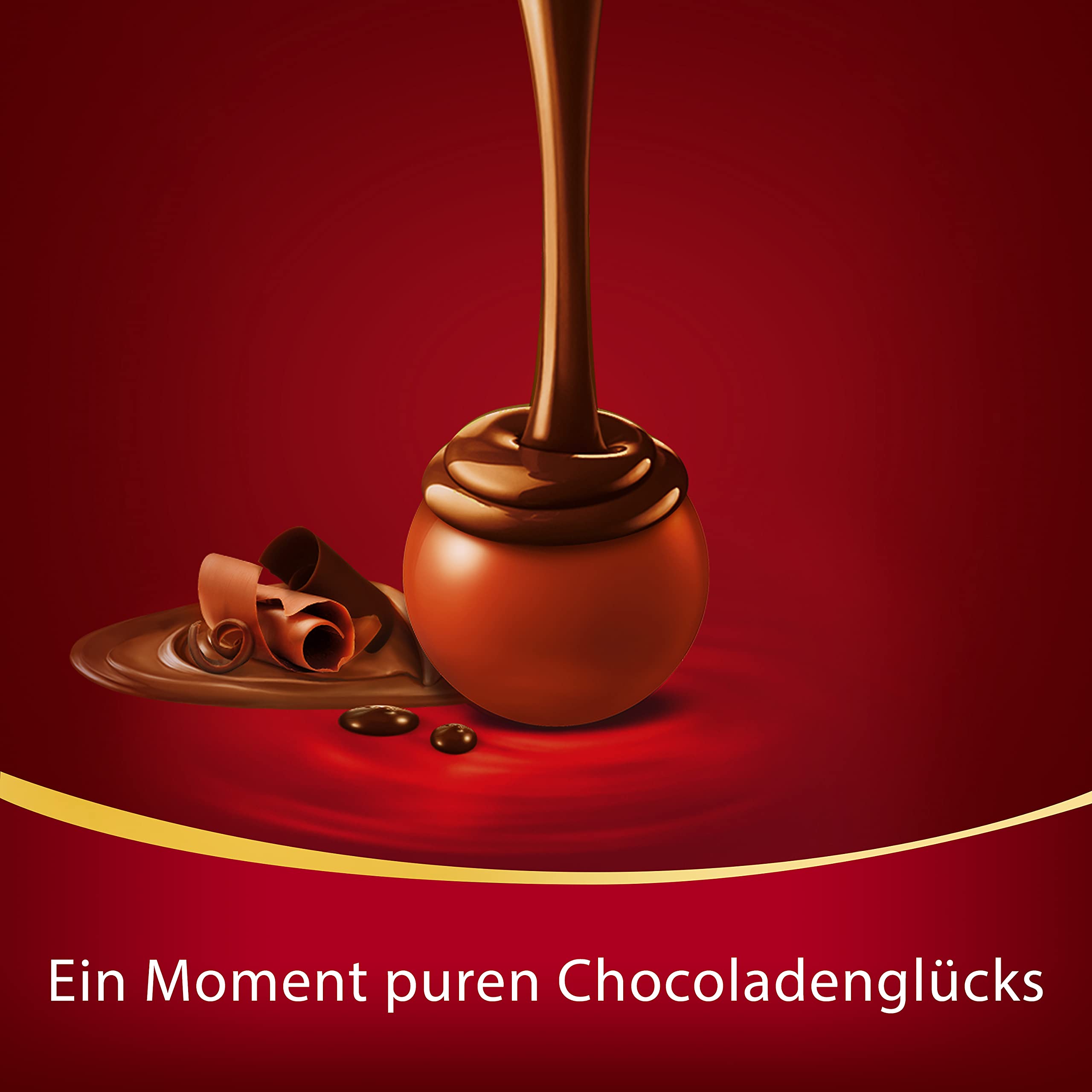 Lindt LINDOR Schokoladen Kugeln Double Chocolate | 1 kg Beutel & LINDOR Schokoladen Kugeln Pistazie | 1 kg Beutel, wiederverschließbar