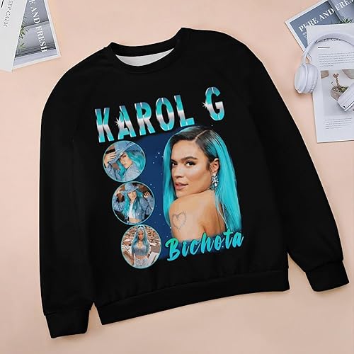 Miniatura 3 de PAPERBAGS Sweatshirt Womens Graphic Crewneck Long Sleeve Sweatshirts Casual Pullover Tops