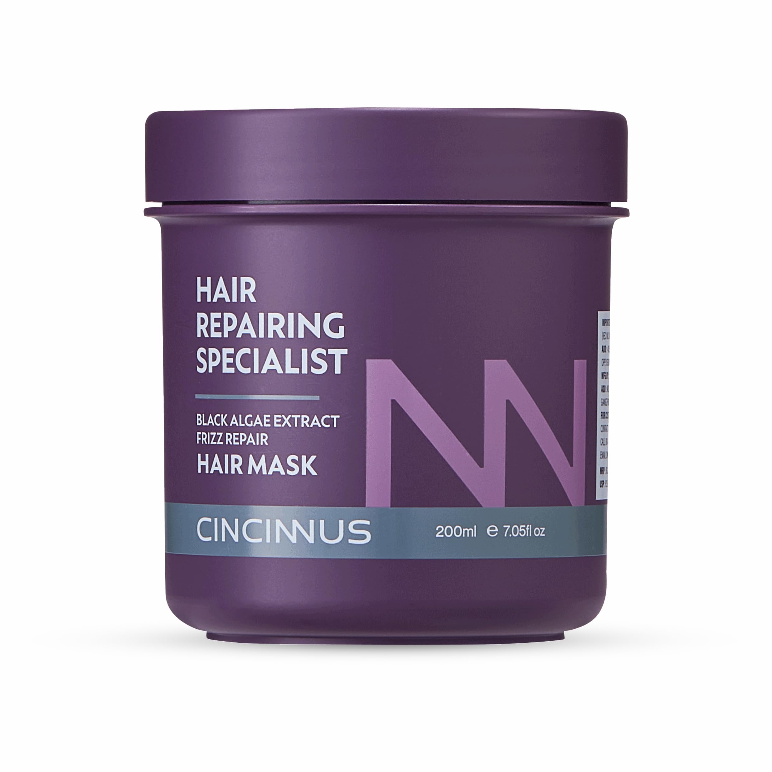 Frizz Repair Hair Mask (Black Algae Extract)-image-21