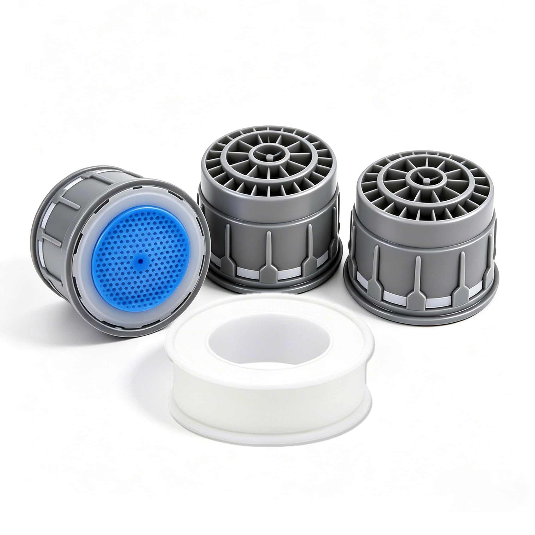 Inserto de repuesto antisalpicaduras para fregadero, aireador de grifo 1.5 GPM pack de 3 piezas