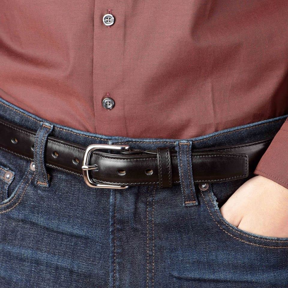 Bullhide Belts Mens Leather Belt for Casual Dress, 1.25" Wide4